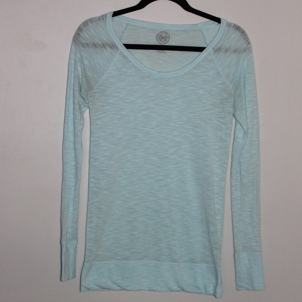 Light Blue Long Sleeve Tee